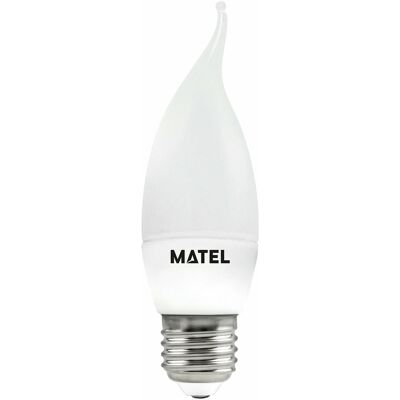 ALFA Bombilla Led Vela Llama E27 6w Cálida Matel ALFA Bombilla Led Vela Llama E27 6w Cálida Matel