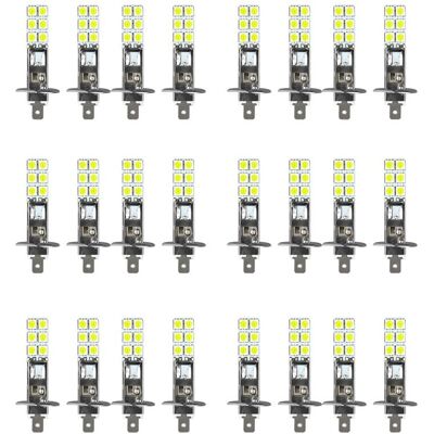OEM Kit De 24 Bombillas Led Antiniebla De 80 W, Serie H1, 6000 K, Luz Blanca Superbrillante. OEM Kit De 24 Bombillas Led Antiniebla De 80 W, Serie H1, 6000 K, Luz Blanca Superbrillante.
