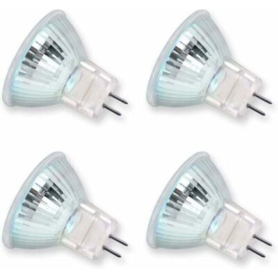 DPZO Paquete De 4 Focos Led Mr11 Gu4 De 2 W, Luz Blanca Fría 6000 K, 200 Lúmenes, Equivalente A Una Bombilla Halógena De 10 W - 20 V Ca/cc, 12 V-24 V DPZO Paquete De 4 Focos Led Mr11 Gu4 De 2 W, Luz Blanca Fría 6000 K, 200 Lúmenes, Equivalente A Una Bombilla Halógena De 10 W - 20 V Ca/cc, 12 V-24 V