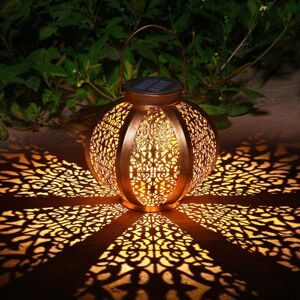 BRIDAY Linterna Solar Para Decoraci��n De Jard��n, Exterior, Impermeable, Luz Solar, Patio, L��mpara Decorativa De Metal Para Patio, Decoraci��n De Fiesta En El Patio Del C��sped (a) BRIDAY Linterna Solar Para Decoraci��n De Jard��n, Exterior, Impermeable, Luz Solar, Patio, L��mpara Decorativa De Metal Para Patio, Decoraci��n De Fiesta En El Patio Del C��sped (a)