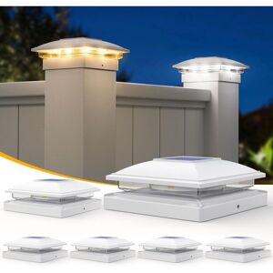 OEM Luces Solares Para Postes De Cerca, Paquete De 6, 2 Modos Brillantes, 5 X 5 Pulgadas, Vinilo, Para Exteriores, Impermeables, Para Jardín, Patio, Cerca, Decoración De Cubiertas, OEM Luces Solares Para Postes De Cerca, Paquete De 6, 2 Modos Brillantes, 5 X 5 Pulgadas, Vinilo, Para Exteriores, Impermeables, Para Jardín, Patio, Cerca, Decoración De Cubiertas,