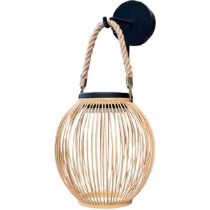 Lumisky Isaline Lámpara de Pared Solar de Bambú - Lámpara de Pared Lumisky Isaline Lámpara de Pared Solar de Bambú - Lámpara de Pared