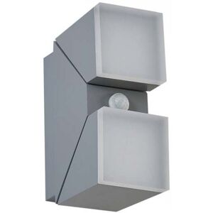 Lindby Sally Lámpara de Pared Exterior Gris Aluminio Lindby Sally Lámpara de Pared Exterior Gris Aluminio