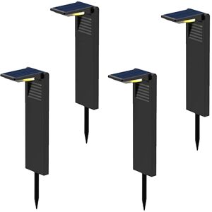 LUMI JARDIN Conjunto De 4 Balizas Solares 150lm Ostry LUMI JARDIN Conjunto De 4 Balizas Solares 150lm Ostry