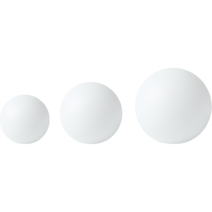 Beliani - Luces LED solares RGB para jardín - Pack de 3 Beliani - Luces LED solares RGB para jardín - Pack de 3