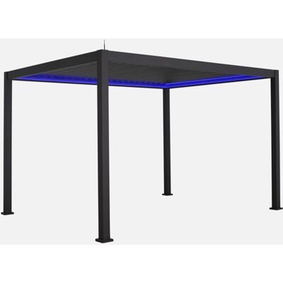 SWEEEK Pérgola Bioclimática 3x4m De Aluminio Con Iluminación Led SWEEEK Pérgola Bioclimática 3x4m De Aluminio Con Iluminación Led