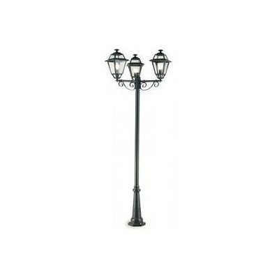 LIVOS Farola de Jardín Elegante - 3 Luces, IP43, Aluminio LIVOS Farola de Jardín Elegante - 3 Luces, IP43, Aluminio