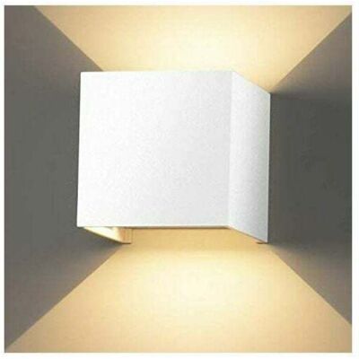 OEM Aplique De Pared Para Interior Y Exterior De 6 W, Ip65, Regulable, Resistente Al Agua, Led, Diseño De Arriba Y Abajo, Luz De Pared, Blanco Cálido De 3000 K, Para Sala De Estar, Dormitorio, Camino This OEM Aplique De Pared Para Interior Y Exterior De 6 W, Ip65, Regulable, Resistente Al Agua, Led, Diseño De Arriba Y Abajo, Luz De Pared, Blanco Cálido De 3000 K, Para Sala De Estar, Dormitorio, Camino This