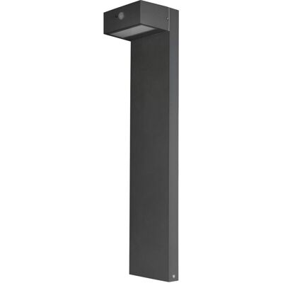 Baliza Solar Jardín led 3W 80cm Gris - Forlight Baliza Solar Jardín led 3W 80cm Gris - Forlight