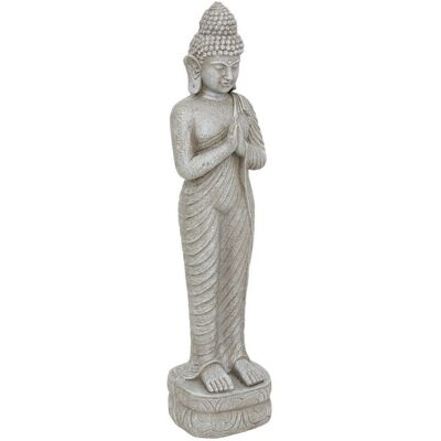 Buda De Exterior Sakin H.100cm Gris Magnesia - Atmosphera Créateur D'Intérieur Buda De Exterior Sakin H.100cm Gris Magnesia - Atmosphera Créateur D'Intérieur