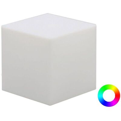 Newgarden - Cuby 20 Cm Cubo De Luz Decorativo De Alta Resistencia. Carga Solar Y Luz Led Rgb. Fabricado En España Newgarden - Cuby 20 Cm Cubo De Luz Decorativo De Alta Resistencia. Carga Solar Y Luz Led Rgb. Fabricado En España