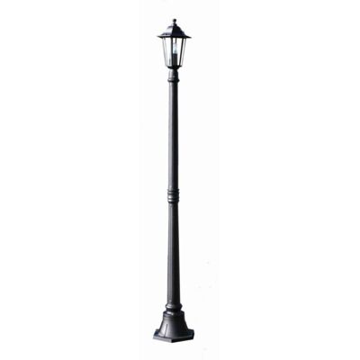 Luxform - Farol Jard 1 Foco 1,7mt-e27 1x60w Alu Ne Orlando Luxform - Farol Jard 1 Foco 1,7mt-e27 1x60w Alu Ne Orlando