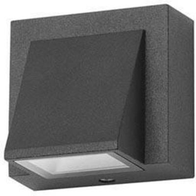 Forlight - Aplique Ip54 Loyd Single Emission Led 2.1w 3000k Negro 96lm Forlight - Aplique Ip54 Loyd Single Emission Led 2.1w 3000k Negro 96lm
