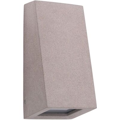 Forlight - Aplique De Pared Exterior Karen Big Acabado Cemento Ip44 15w E27 Forlight - Aplique De Pared Exterior Karen Big Acabado Cemento Ip44 15w E27