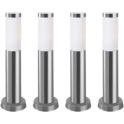 Forlight Koral (2 Uds) Baliza Exterior Para Jardín Resistente Al Agua Ip55. Poste De Luz Para Sendero Y Camino. Lámpara Bolardo De Acero Inoxidable Gris Urbano 23w. Farolillo Moderno Zonas De Paso Forlight Koral (2 Uds) Baliza Exterior Para Jardín Resistente Al Agua Ip55. Poste De Luz Para Sendero Y Camino. Lámpara Bolardo De Acero Inoxidable Gris Urbano 23w. Farolillo Moderno Zonas De Paso