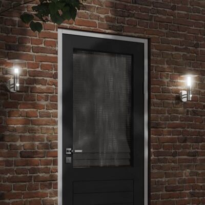 vidaXL Luces de Pared Exteriores con Sensor 2 Unidades - Luces de Pared vidaXL Luces de Pared Exteriores con Sensor 2 Unidades - Luces de Pared