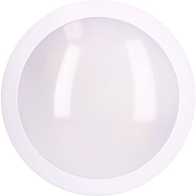 Leds-c4 - Forlight Ford Round - Aplique De Pared Exterior Para Bombilla E27. Aplique Exterior De Pared O Techo Para Jardín Y Terraza. Plafón Impermeable Ip65. Color Blanco Leds-c4 - Forlight Ford Round - Aplique De Pared Exterior Para Bombilla E27. Aplique Exterior De Pared O Techo Para Jardín Y Terraza. Plafón Impermeable Ip65. Color Blanco