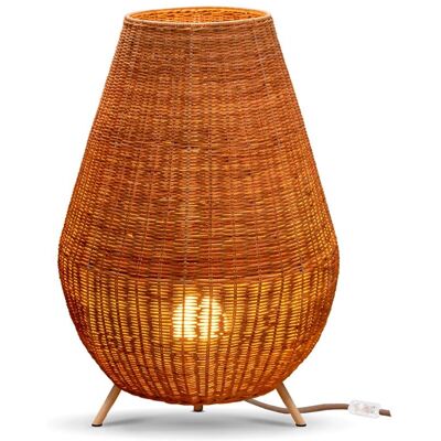 NEWGARDEN Saona 70 Cm De Altura. Lámpara Decorativa Con Cable De Yute Para Interior Y Exterior. Luz Led Cálida O Fría. Hecho En España NEWGARDEN Saona 70 Cm De Altura. Lámpara Decorativa Con Cable De Yute Para Interior Y Exterior. Luz Led Cálida O Fría. Hecho En España