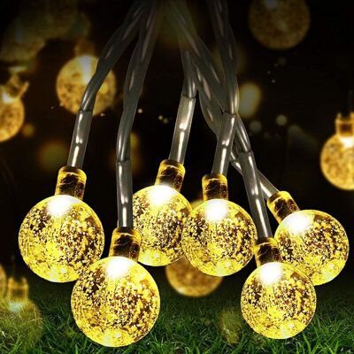OEM Guirnalda De Luces Solares Para Exteriores, 30 Led, 9,8 M, 8 Modos, Ip44, Resistente Al Agua, Ideal Para Jardín, Árboles, Patio, Navidad, Bodas Y Fiestas (blanco Cálido) OEM Guirnalda De Luces Solares Para Exteriores, 30 Led, 9,8 M, 8 Modos, Ip44, Resistente Al Agua, Ideal Para Jardín, Árboles, Patio, Navidad, Bodas Y Fiestas (blanco Cálido)