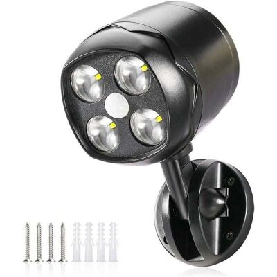 OEM Foco Led Con Sensor De Movimiento Para Exteriores, Resistente Al Agua Ip65, 600 Lm, Con Batería, Flexible, Para Jardín, Camino, Patio Y Entrada. OEM Foco Led Con Sensor De Movimiento Para Exteriores, Resistente Al Agua Ip65, 600 Lm, Con Batería, Flexible, Para Jardín, Camino, Patio Y Entrada.
