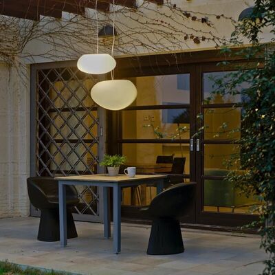 NEWGARDEN Petra 40 Hang Lámpara Colgante De 40 Cm Para Uso Interior Y Exterior. Bombilla No Incluida. Fabricado En España NEWGARDEN Petra 40 Hang Lámpara Colgante De 40 Cm Para Uso Interior Y Exterior. Bombilla No Incluida. Fabricado En España