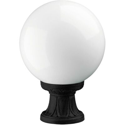 Dopo - Baliza Clásica Indura Globo Ip55 E27 70w 350mm Negro Dopo - Baliza Clásica Indura Globo Ip55 E27 70w 350mm Negro