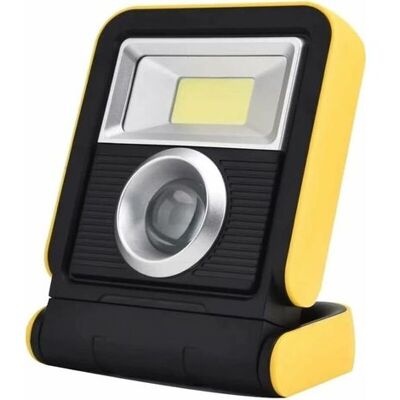 OEM Lámpara De Trabajo Led Recargable Por Usb Con Energía Solar Para Exteriores - Farol Portátil Led Cob, Amarillo OEM Lámpara De Trabajo Led Recargable Por Usb Con Energía Solar Para Exteriores - Farol Portátil Led Cob, Amarillo