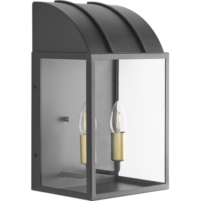 BELIANI Lámpara De Pared Para Exterior De Metal Estilo Tradicional Puerta Principal Porche Negro Belitsa BELIANI Lámpara De Pared Para Exterior De Metal Estilo Tradicional Puerta Principal Porche Negro Belitsa