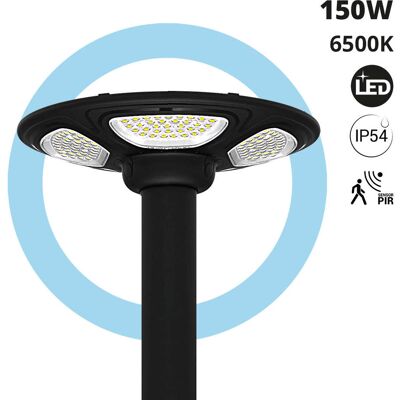 BARCELONA LED Farola Solar Led 150w Con Base Rellenable De Agua O Arena BARCELONA LED Farola Solar Led 150w Con Base Rellenable De Agua O Arena