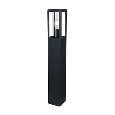 Mantra Bolardo Para Exterior De 80cm De Alto Nevada 1luz E27 Negro Mantra Bolardo Para Exterior De 80cm De Alto Nevada 1luz E27 Negro