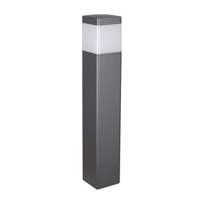 Mantra Baliza Exterior E27 Ip65 Chicago Rectangular Gris Oscuro Mantra Baliza Exterior E27 Ip65 Chicago Rectangular Gris Oscuro