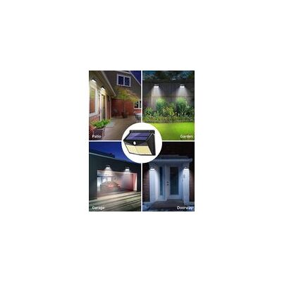 OEM Juego De 2 Apliques Solares De Pared Para Exteriores, Impermeables, Con Sensor Solar A Prueba De Manipulaciones Y 248 Led, Para Patio. - Crezuo OEM Juego De 2 Apliques Solares De Pared Para Exteriores, Impermeables, Con Sensor Solar A Prueba De Manipulaciones Y 248 Led, Para Patio. - Crezuo