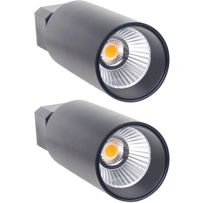SECOM Pack 2 Proyectores Led De Carril Klynder Supra 30w 2600lm Orienta SECOM Pack 2 Proyectores Led De Carril Klynder Supra 30w 2600lm Orienta