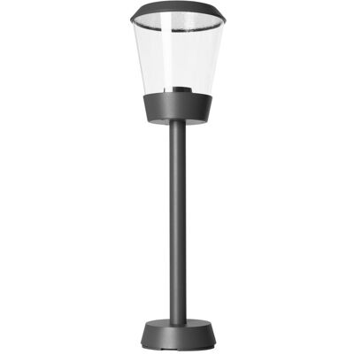 Forlight Elaine Baliza de Jardín - Gris Urbano - IP54 Forlight Elaine Baliza de Jardín - Gris Urbano - IP54