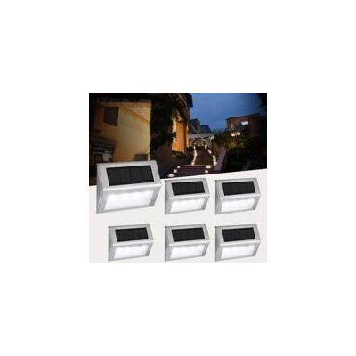 OEM Litzee – 4 Luces Solares Led Para Jardín – Iluminación Exterior Impermeable Ip44 – Blanco Frío 6000k – Sensor Crepuscular Para Escaleras Y Vallas – Crezuo OEM Litzee – 4 Luces Solares Led Para Jardín – Iluminación Exterior Impermeable Ip44 – Blanco Frío 6000k – Sensor Crepuscular Para Escaleras Y Vallas – Crezuo