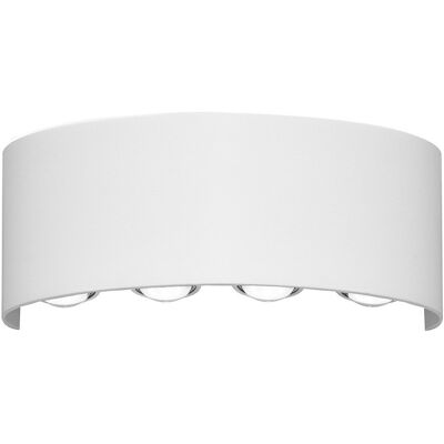 Lámpara De Pared Led De Superficie 8w Ortelo Owl-6650-4-wh-3k Italux Lámpara De Pared Led De Superficie 8w Ortelo Owl-6650-4-wh-3k Italux