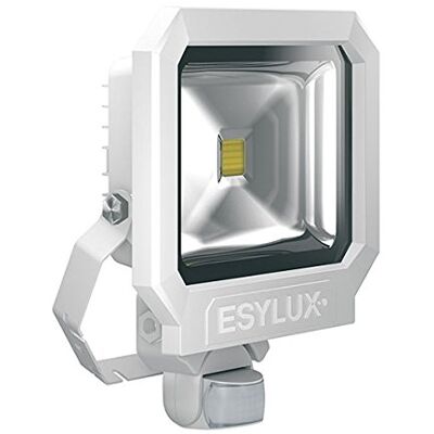Proyector LED de Alta Potencia Esylux - 30W Blanco, IP65, Sensor de Movimiento Proyector LED de Alta Potencia Esylux - 30W Blanco, IP65, Sensor de Movimiento