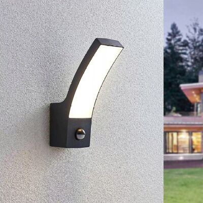 OEM Aplique De Pared Led De Exterior Con Inducción, De Bajo Consumo, Resistente A La Lluvia, Color Negro. OEM Aplique De Pared Led De Exterior Con Inducción, De Bajo Consumo, Resistente A La Lluvia, Color Negro.