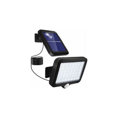 OEM Lámpara Solar Exterior Con Sensor De Movimiento, Resistente Al Agua Ip67, Iluminación Con Ángulo De 120°, Lámpara Solar De Jardín Con Cable De 5 M Para Patio, Garaje, Pared, Jardín - 56 Luces - Crezuo OEM Lámpara Solar Exterior Con Sensor De Movimiento, Resistente Al Agua Ip67, Iluminación Con Ángulo De 120°, Lámpara Solar De Jardín Con Cable De 5 M Para Patio, Garaje, Pared, Jardín - 56 Luces - Crezuo