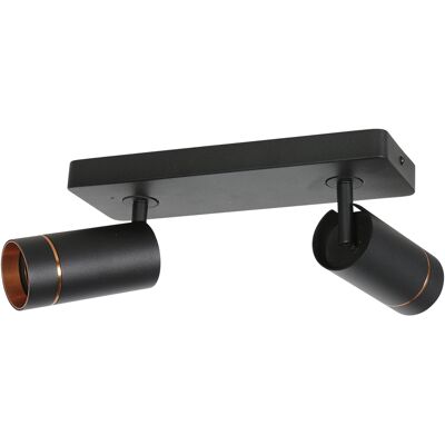 Steinhauer - Foco - Downlume - Negro - Metal - Foco De Superficie Steinhauer - Foco - Downlume - Negro - Metal - Foco De Superficie