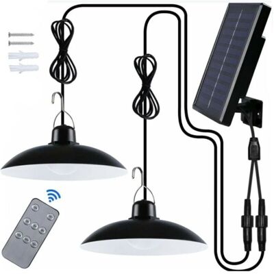 OEM Lámpara Solar Exterior De Doble Cabezal Con Clasificación Ip65 A Prueba De Agua Y Control Remoto: Ideal Para Jardín, Pérgola, Balcón O Terraza. OEM Lámpara Solar Exterior De Doble Cabezal Con Clasificación Ip65 A Prueba De Agua Y Control Remoto: Ideal Para Jardín, Pérgola, Balcón O Terraza.