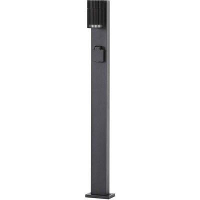 Lindby Lámpara Para Exterior 'enerio' En Negro De Aluminio Lindby Lámpara Para Exterior 'enerio' En Negro De Aluminio