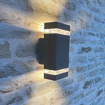 ARUM LIGHTING Luis Luz de Pared Exterior - Doble Haz IP54 ARUM LIGHTING Luis Luz de Pared Exterior - Doble Haz IP54