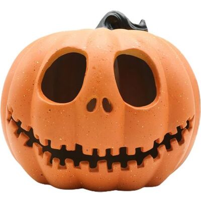 LIIYIELA Linterna De Calabaza De Plástico Con Luz Led Para Decoración De Halloween (pilas No Incluidas) - Naranja LIIYIELA Linterna De Calabaza De Plástico Con Luz Led Para Decoración De Halloween (pilas No Incluidas) - Naranja