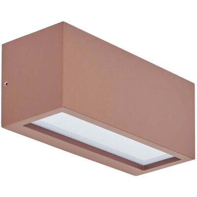 Lámpara de Pared Exterior 'Bente' - Aluminio en Marrón Lámpara de Pared Exterior 'Bente' - Aluminio en Marrón