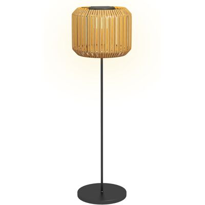 JHY DESIGN Lámpara Solar De Ratán Para Caminos, Luz Blanca Cálida, Lámpara De Jardín Led Impermeable Con Sensor De Luz, Farola De Acero Para Jardín Y Césped. JHY DESIGN Lámpara Solar De Ratán Para Caminos, Luz Blanca Cálida, Lámpara De Jardín Led Impermeable Con Sensor De Luz, Farola De Acero Para Jardín Y Césped.