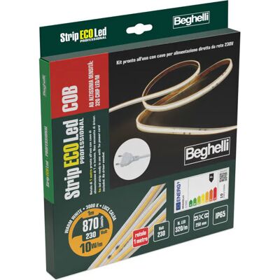 Lámpara Beghelli Cob 10w 1 Meter Ip65 Exterior Lámpara Beghelli Cob 10w 1 Meter Ip65 Exterior