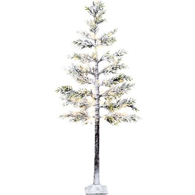 LUMINEO Árbol Nevado Led Con Función Fija Y Parpadeante Para Uso Exterior, 72 Leds, Ø60 X 1,5 M LUMINEO Árbol Nevado Led Con Función Fija Y Parpadeante Para Uso Exterior, 72 Leds, Ø60 X 1,5 M