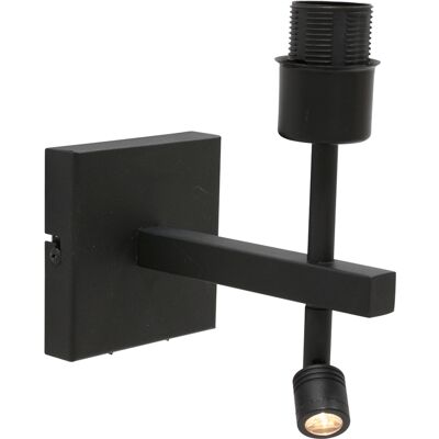 Aplique de pared Steinhauer - Negro LED / E27 - 2 Lámparas - Diseño moderno Aplique de pared Steinhauer - Negro LED / E27 - 2 Lámparas - Diseño moderno
