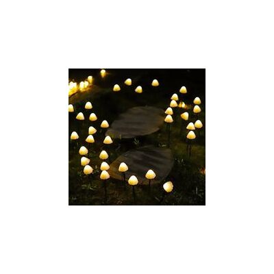 OEM Juego De 12 Guirnaldas De Luces Led Solares Con Forma De Hongo Para Iluminación Exterior, Lámparas De Pie Para Caminos Y Jardines, Luces Led Blancas Cálidas. - Crezuo OEM Juego De 12 Guirnaldas De Luces Led Solares Con Forma De Hongo Para Iluminación Exterior, Lámparas De Pie Para Caminos Y Jardines, Luces Led Blancas Cálidas. - Crezuo